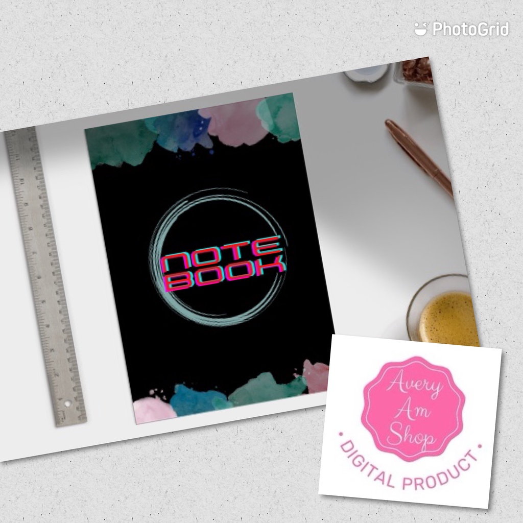 เครื่องเขียน สมุดโน๊ต digital notebook game notebook with 100 pages