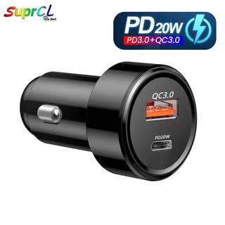 Pd20w+qc3.0 อะแดปเตอร์ซ็อกเก็ตที่จุดบุหรี่ USB 38W 2 พอร์ต สําหรับสมาร์ทโฟนทุกรุ่น