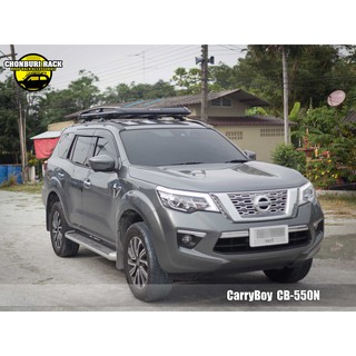 แร็คหลังคานิสสันเทอร่าNissan TERRAตรงรุ่นไม่เจาะรถถาดแร็คแครี่บอยCB-550N