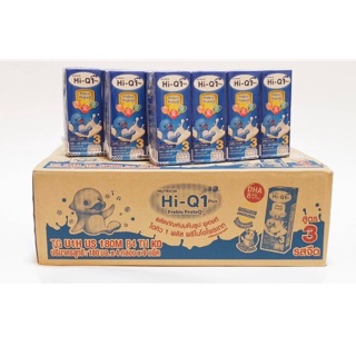 (ขายยกลัง!)นม Hi-Q UHT ไฮคิว 1 พลัส ยูเอชที รสจืด 180 มล. (36 กล่อง) (ช่วงวัยที่ 3)