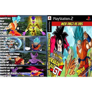 แผ่นเกมส์ PS2 Dragon Ball Budokai Tenkaichi 3 MOD DBGT VS DBS   คุณภาพ ส่งไว (DVD)