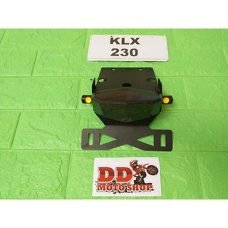 ท้ายสั้น KLX230 แบบใส่ไฟตาแมว #2 mm. ไฟท้ายแต่ง klx230