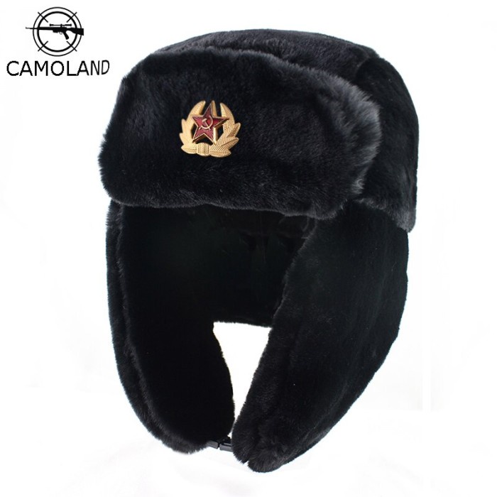 พร้อมส่ง USHANKA หัวใจรัสเซีย