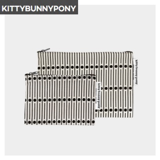 [KBP] กระเป๋า ลาย Kitty Bunny Pony_Miller สีดํา