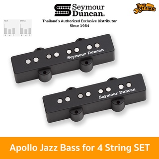 Seymour Duncan Apollo Jazz Bass 4 Stirng Pickup Set ปิ๊กอัพ แจ๊สเบส 4 สาย ของแท้ 100%