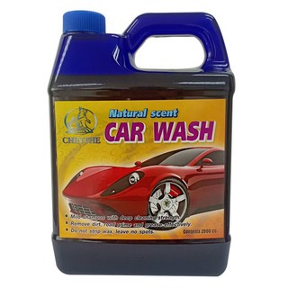 น้ำยาทำความสะอาดรถยนต์ CHINTHE NATURAL SCENT 2 ลิตร NATURAL SCENT CAR WASH 2L