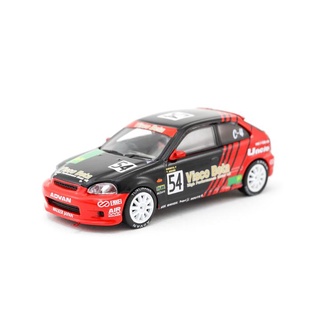 Tarmac Works 1/64 : T64-010-ADV : Honda Civic Type R EK9 Super Taikyu 2000 Class 4 Champion