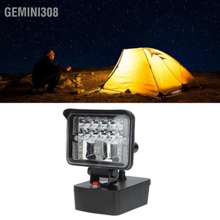 Gemini308 โคมไฟ Led 11W แบบพกพา สําหรับแบตเตอรี่ลิเธียม Milwaukee 18V M18