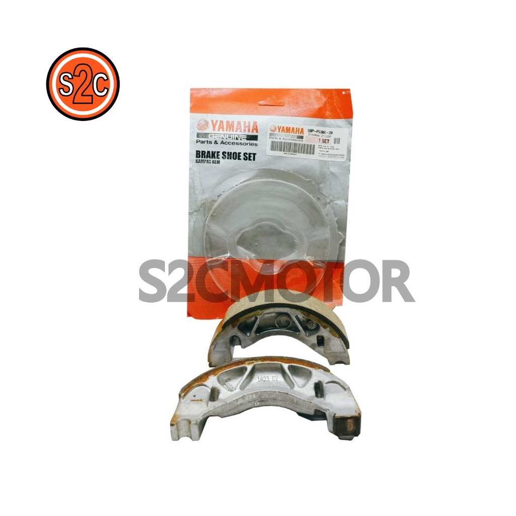 ผ้าเบรกหลัง RX KING RXKING SCORPIO ORIGINAL YAMAHA 5BP-F530K-20