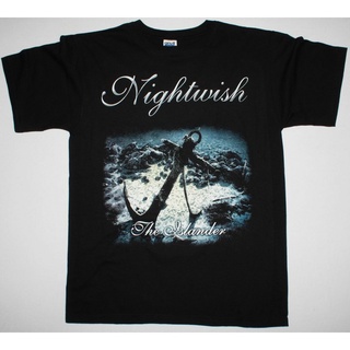 👕✨เสื้อยืดคอกลมGildan เสื้อยืดลําลอง แฟชั่นใหม่ล่าสุด สําหรับผู้ชาย แขนสั้น พิมพ์ลาย Nightwish The Islander CutesweetHe