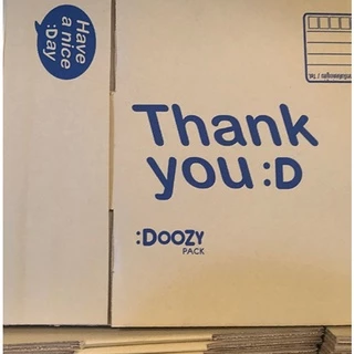 [แพ็คละ 20 ใบ] กล่องไปรษณีย์ Lite Box Thank You เบอร์ 00/0/0+4 /A /AA /2A/B/2B/C/D