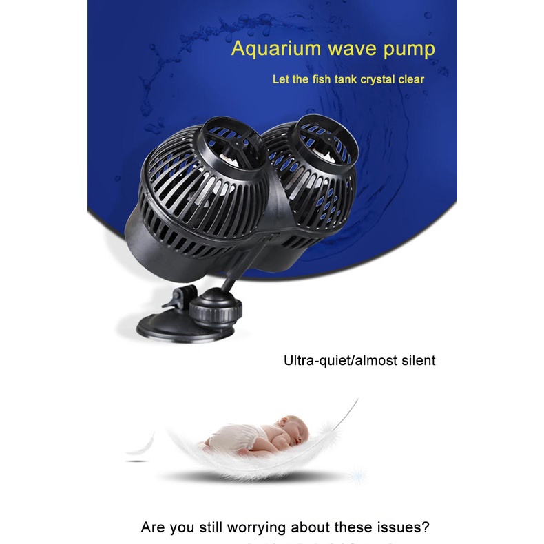 â˜¢â ‰Ultra-Silent Aquarium Wave Maker à¸–à¸±à¸‡à¹€à¸ à¹‡à¸šà¸™à¹‰à¸³ ...