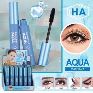 💥HASAYA GIRL MASCARA AQUA มาสคาร่า ขนตาสะพรึง ปัดแล้วไม้โปีะ ไม่หลุดไม่แพนด้าขนาด 14ML NO.JH-3761💥