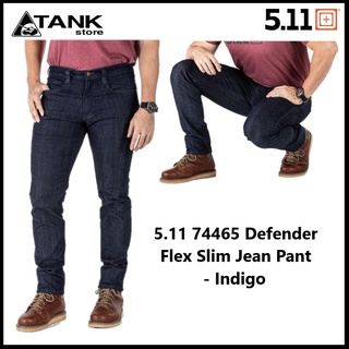 5.11 Tactical Defender Flex Slim Jean Pant 74465 กางเกงยีนส์ขายาว ผ้ายืดสวมสบาย แบบ Slim fit โดย Tankstore