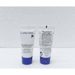 ปลอมคืนเงิน Lancome Renergie Yeux Multi-Lift Lifting Firming Anti-Wrinkle Eye Cream 5ml.ครีมบำรุงผิวรอบดวงตาสูตรเข้มข้น