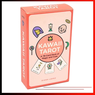 【Ready Stock】78 Cards Deck Kawaii Tarot