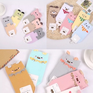 ถุงเท้าลายหมู Piggy Socks - WorldWearing (ราคาต่อคู่)