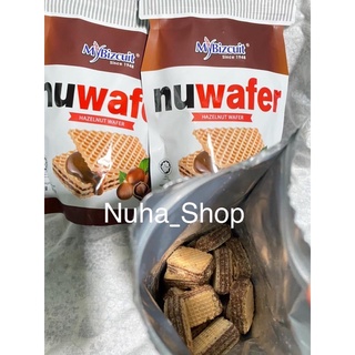 นูเวเฟอร์ Nuwafer เวเฟอร์ สอดไส้ช็อกโกแลต ฮาเซลนัท (ห่อใหญ่)