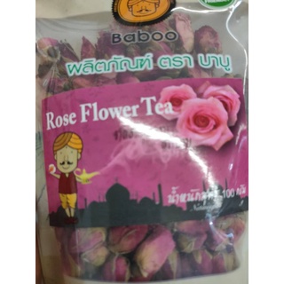 Rose Flower​ Tea  ชาดอกกุหลาบ​ 100กรัม​