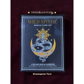 Wild Mystic Oracle ไพ่ออราคิลแท้ขอบทอง ไพ่ลดราคา ไพ่ยิปซี ไพ่ทาโร่ต์ ไพ่ออราเคิล Tarot Oracle Cards