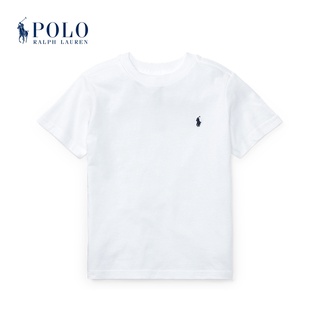 Ralph Lauren เสื้อยืด คอกลม ผ้าฝ้ายถัก สําหรับผู้ชาย 22 ปี Rl37887