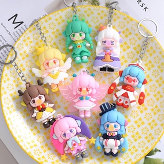 พวงกุญแจตุ๊กตา ซิลิโคน การ์ตูน น่ารัก Keychain ห้อยกระเป๋า