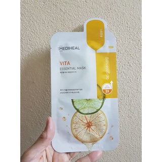 MEDIHEAL VITA ESSENTIAL MASK เมดิฮีส ไวต้า เอสเซนเชียล แผ่นมาส์กหน้า