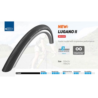 ยางนอกเสือหมอบ Schwalbe รุ่น Lugano 2