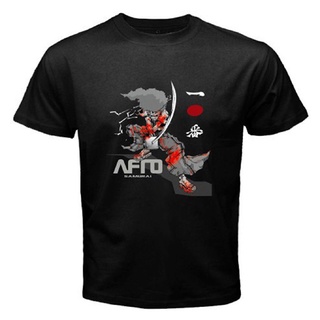 เสื้อยืดครอปเสื้อยืด ลายการ์ตูนอนิเมะ Afro SAMURAIS-5XL