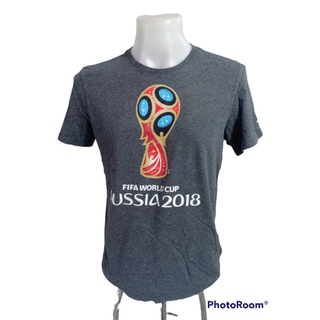 เสื้อยืดแบรนด์กีฬา Adidas  FIFA WORLD CUP RUSSIA 2018 Size M