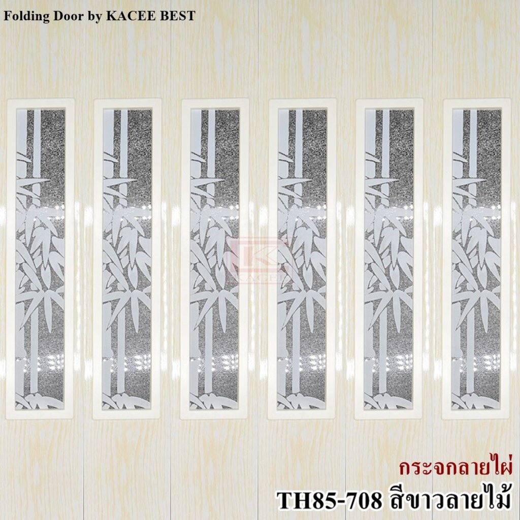 KACEE ฉาก ฉากกั้นห้อง ฉากกั้นแอร์ ฉากกั้นห้องญี่ปุ่น (แบบเจาะกระจก) รหัส TH85-708 ราคา ถูกที่สุด ดีลบีเคเค แกลเลอรีภาพที่ 4