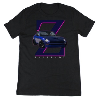 เสื้อยืดทุกวันdailyขายดี เสื้อยืด พิมพ์ลายกราฟิก Datsun FairZ Nissan Race AKcgna19NHphio45 สไตล์คลาสสิกSto5XL