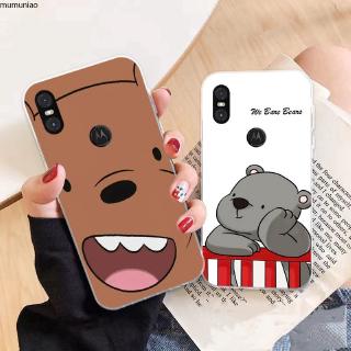 เคสโทรศัพท์ซิลิโคนแบบนิ่มรูปทรงหมีสําหรับ motorola one power zoom pro action vision bear - 4