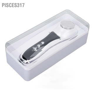 Pisces317 เครื่องนวดรอบดวงตา แบบร้อน เย็น ไอออนลบ สั่นสะเทือน ทําความสะอาดผิว อุปกรณ์นวดกระชับผิว เพื่อความสวยงาม สําหรับรอยคล้ําใต้ตา