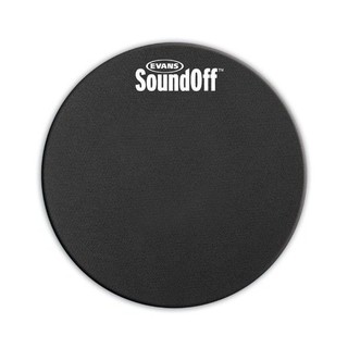 EVANS Sound Off แผ่นยางช่วยลดเสียงกลองสำหรับฝึกซ้อมกลองทอมขนาด 16" รุ่น SO-16