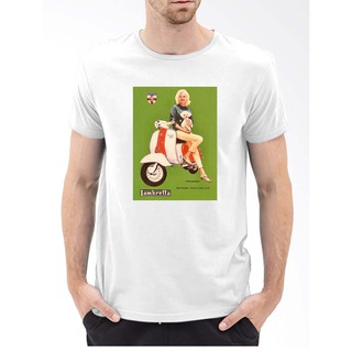 Vespa  t shirt เสื้อยืดเวสป้า