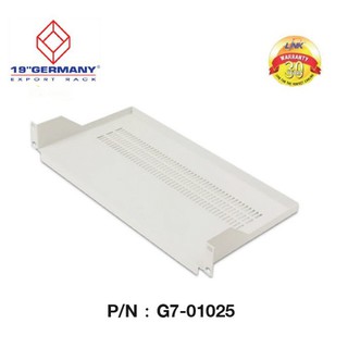 German Rack ถาดรองยึดตู้ Rack รุ่น G7-01025 ถาดรองยึดน๊อต 2 ด้าน 25 cm