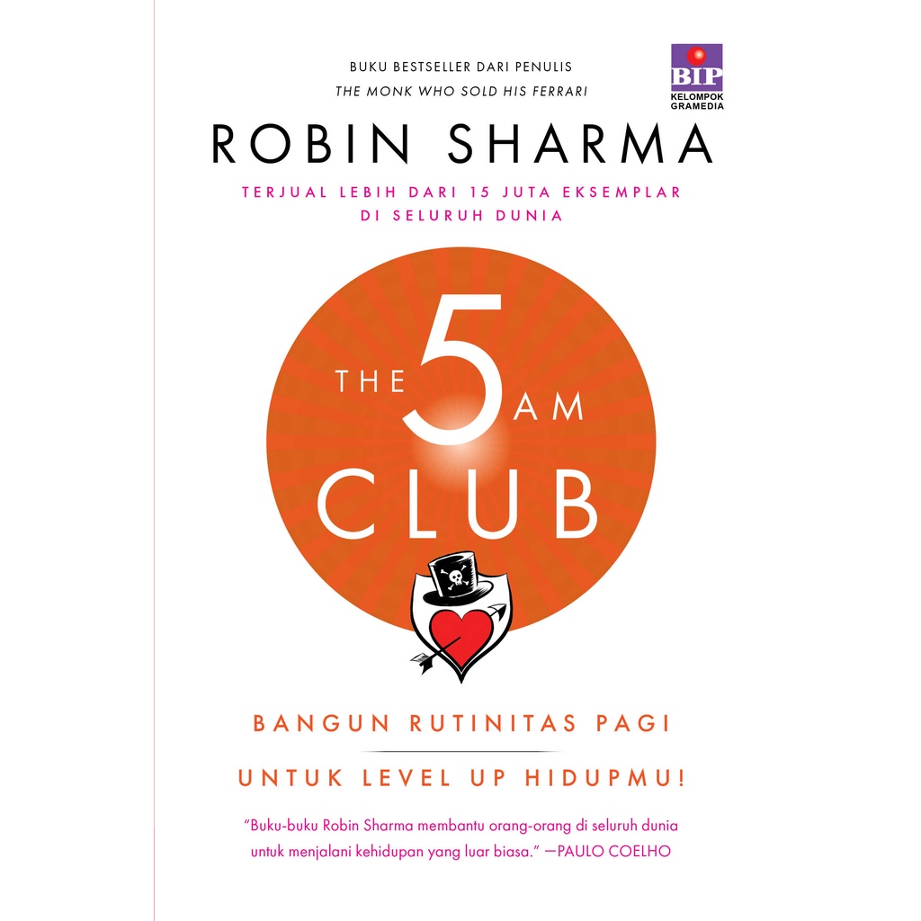 Gramedia Samarinda - The 5 Am Club: Builds Morning Routines for Level Up Your Life!