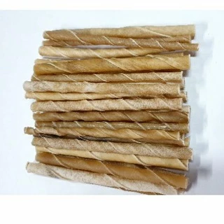 ขนมขัดฟันสุนัข สติ๊กหนังเกลียวธรรมชาติ ขนาด 50กรัม,300กรัม