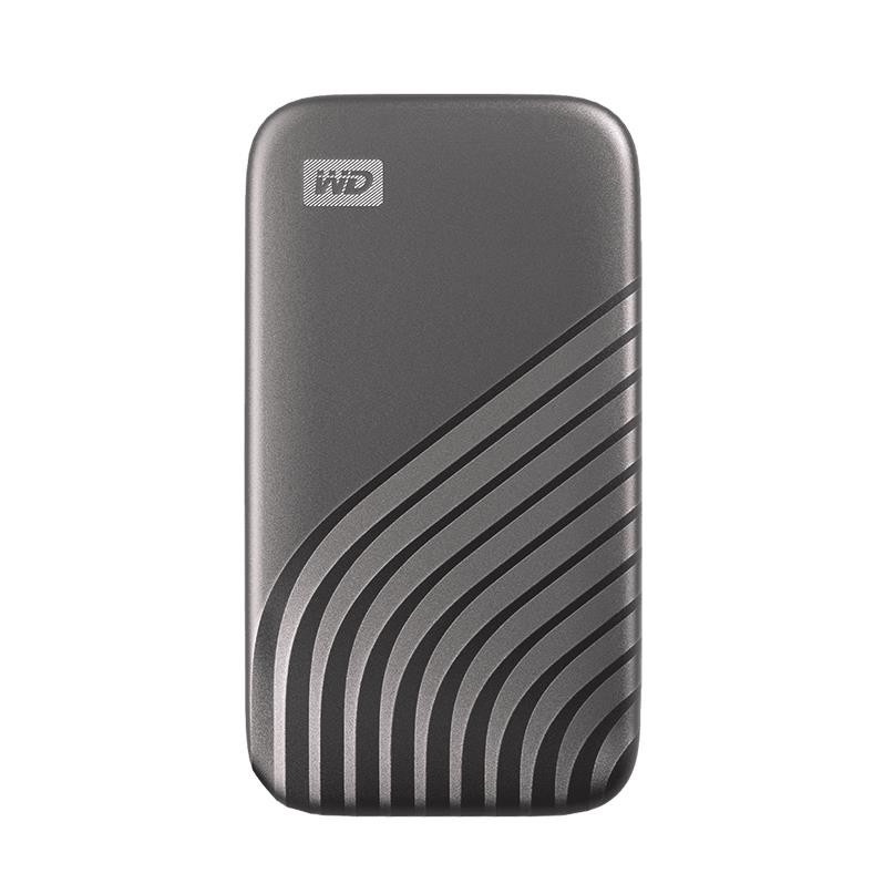 EXTERNAL HARDDISK WD My Passport SSD 2TB, Gray Speed up to 1050 MB/s