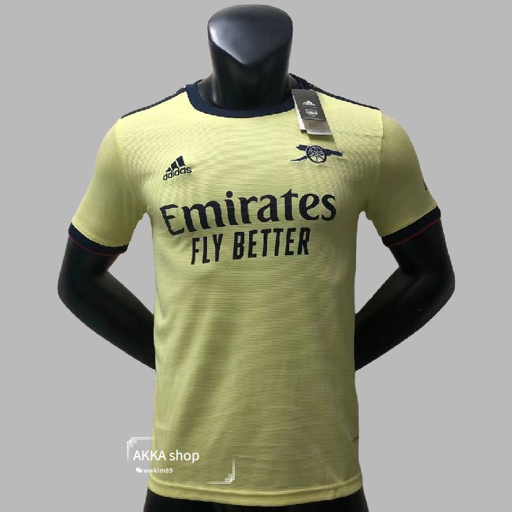 ส่งฟรี [L]เสื้อฟุตบอลอาเซน่อล ชุดเติส ปี 2021/22 เวอร์ชั่นแฟนบอล Arsenal Third Jeresy 2021/22 (AAA)