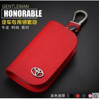 เคสกุญแจรีโมทรถยนต์ หนังวัวแท้ แบบพิเศษ สําหรับ Toyota รุ่น Rav4 Camry Altis Yaris Sienta