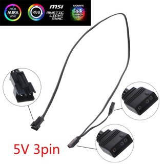 R* ตัวควบคุม USB RGB สําหรับตัวเชื่อมต่อ DC 5V 3 Pin สําหรับแถบไฟ Led AURA AS-US MSI