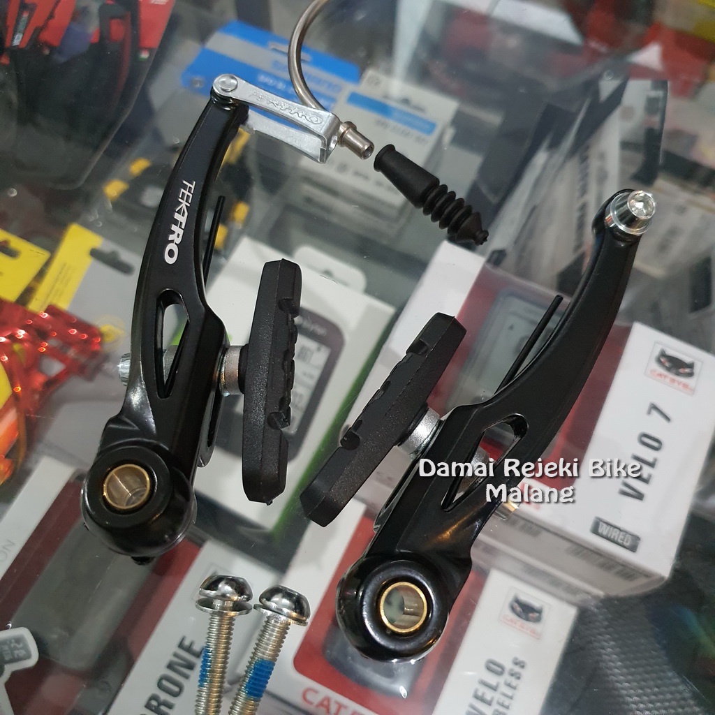 Tektro V-brake พร้อม vbrake สปริงดํา