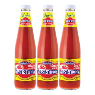 พร้อมส่ง! ศรีราชาพานิช ซอสพริกเผ็ดมาก 570 กรัม x 3 ขวด Siracha Panich Chili Sauce 570 g x 3