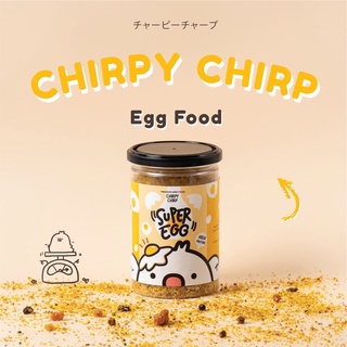 อาหารไข่ สำหรับนกและสัตว์เลี้ยงฟันแทะ เชิร์พปี้เชิร์พ Chirpy Chirp อาหารไข่ chirpy chirp อาหารไข่ผสมผลไม้ อาหารไข่นกแก้ว