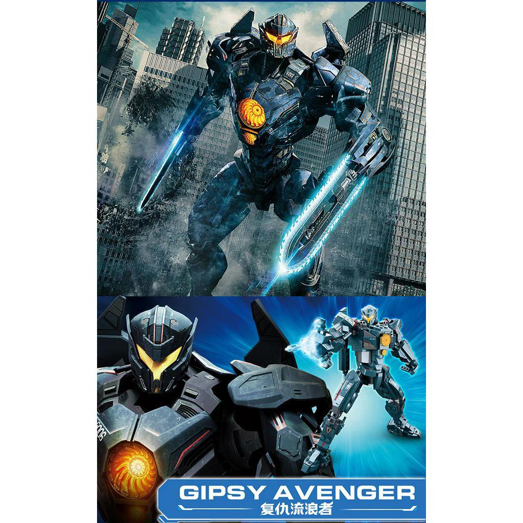 Pacific Rim Mecha Thunder Resurgence เข้ากันได้เลโก้มีความสุขเล็กๆน้อยๆ ...