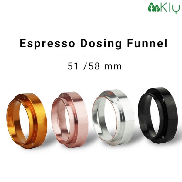 แหวนครอบด้ามชงกาแฟ วงแหวนครอบกาแฟ Coffee Dosing Ring Aluminium