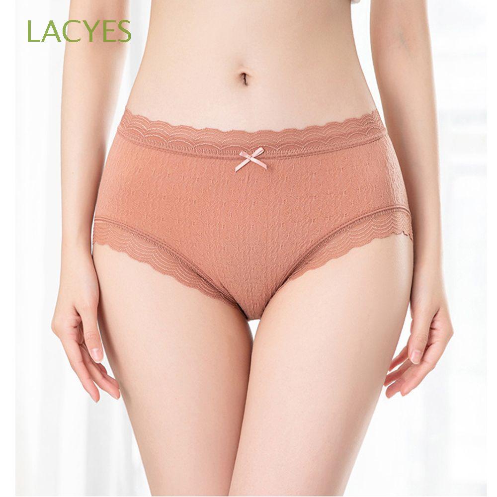 Lacyes Sweet Women Underwear Breathable Seamless Briefs Japanese Lingerie Pattern Lace 5448