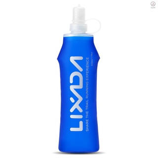 Lixada ขวดน้ําแบบพับได้ Bpa Free สําหรับวิ่งเดินป่าขี่จักรยาน